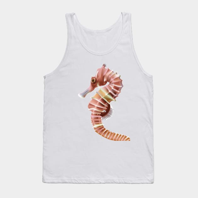 Sea Horse Tank Top by dcohea